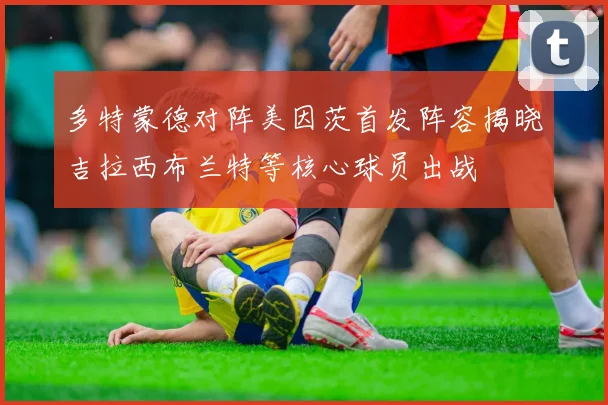 多特蒙德对阵美因茨首发阵容揭晓吉拉西布兰特等核心球员出战