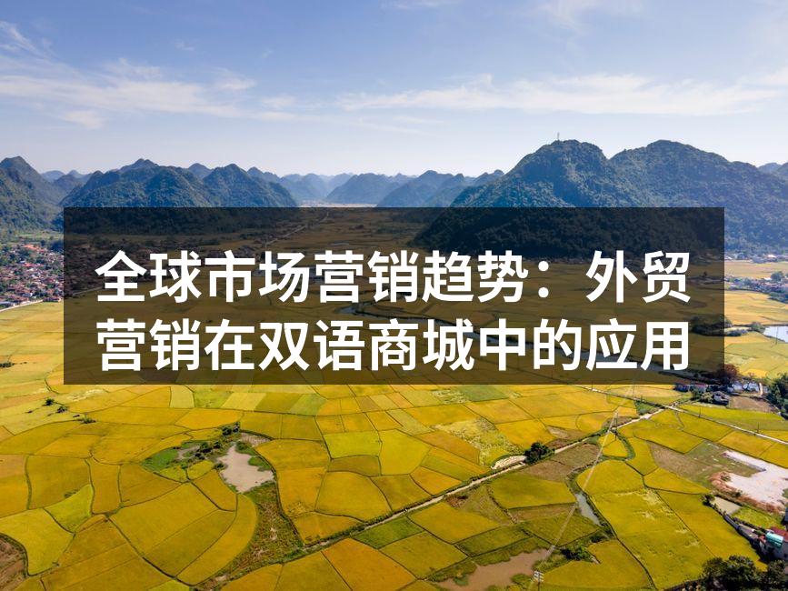 双语商城的多样化展示